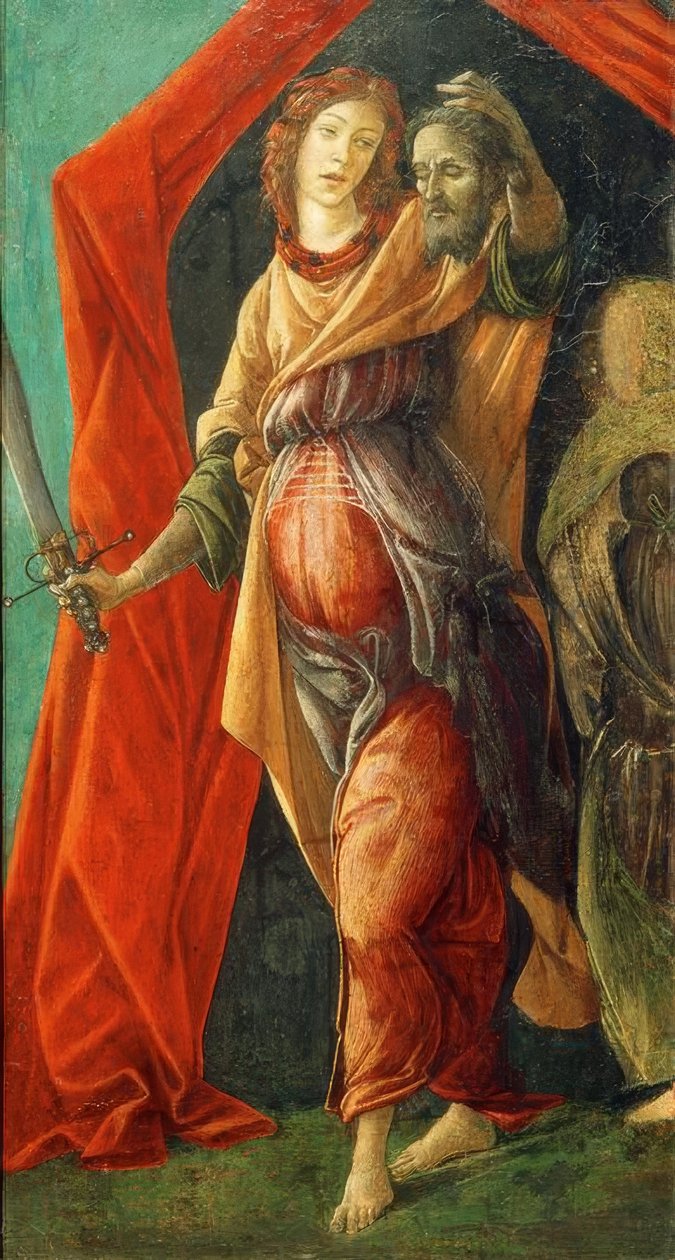 Judith con la cabeza de Holofernes de Sandro Botticelli