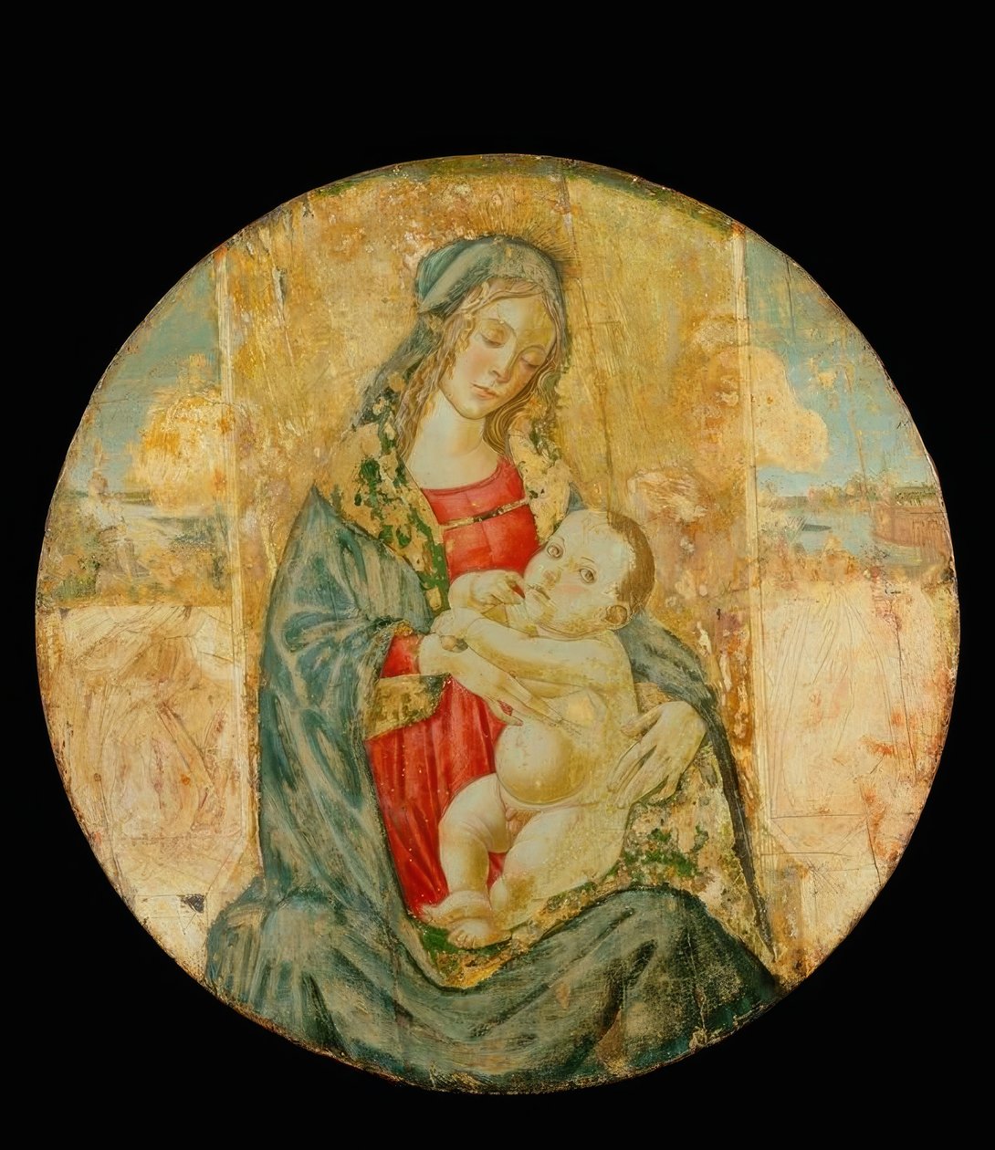 María con niño de Sandro Botticelli