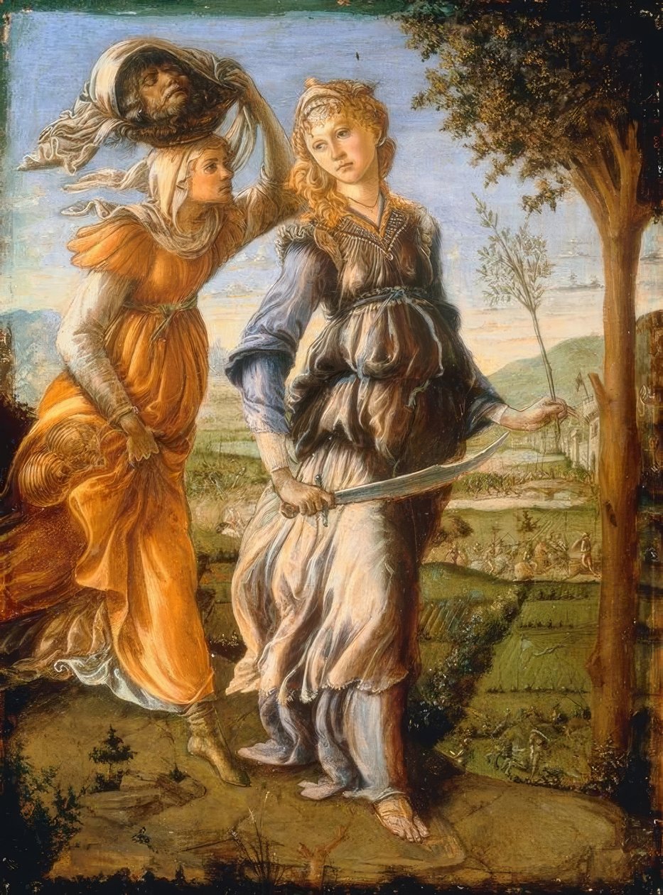El regreso de Judith a Betulia de Sandro Botticelli