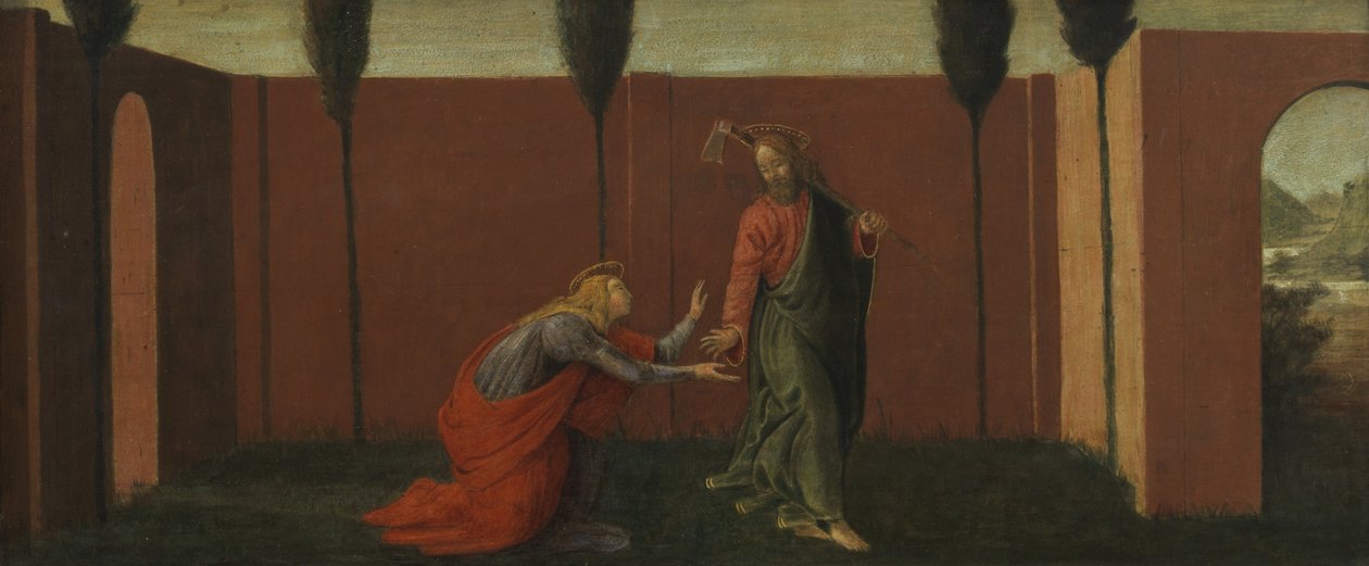 Escenas de la vida de María Magdalena de Sandro Botticelli