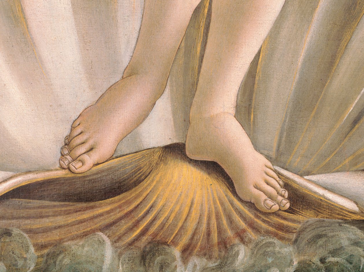 El nacimiento de Venus de Sandro Botticelli