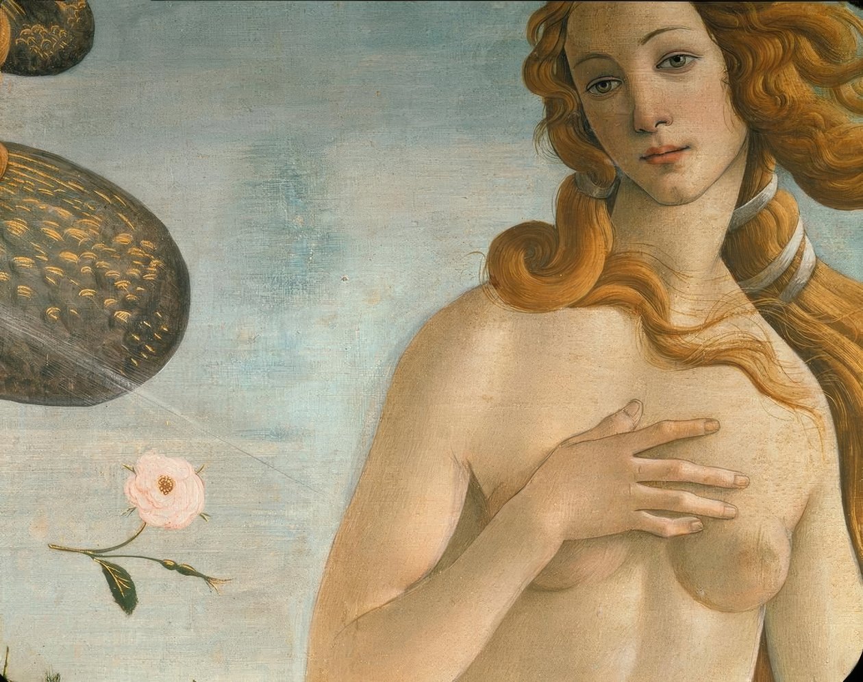 El nacimiento de Venus de Sandro Botticelli
