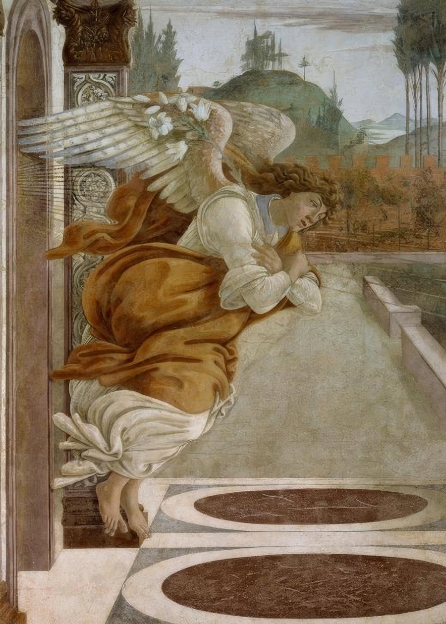 Anunciación de S. Martino de Sandro Botticelli