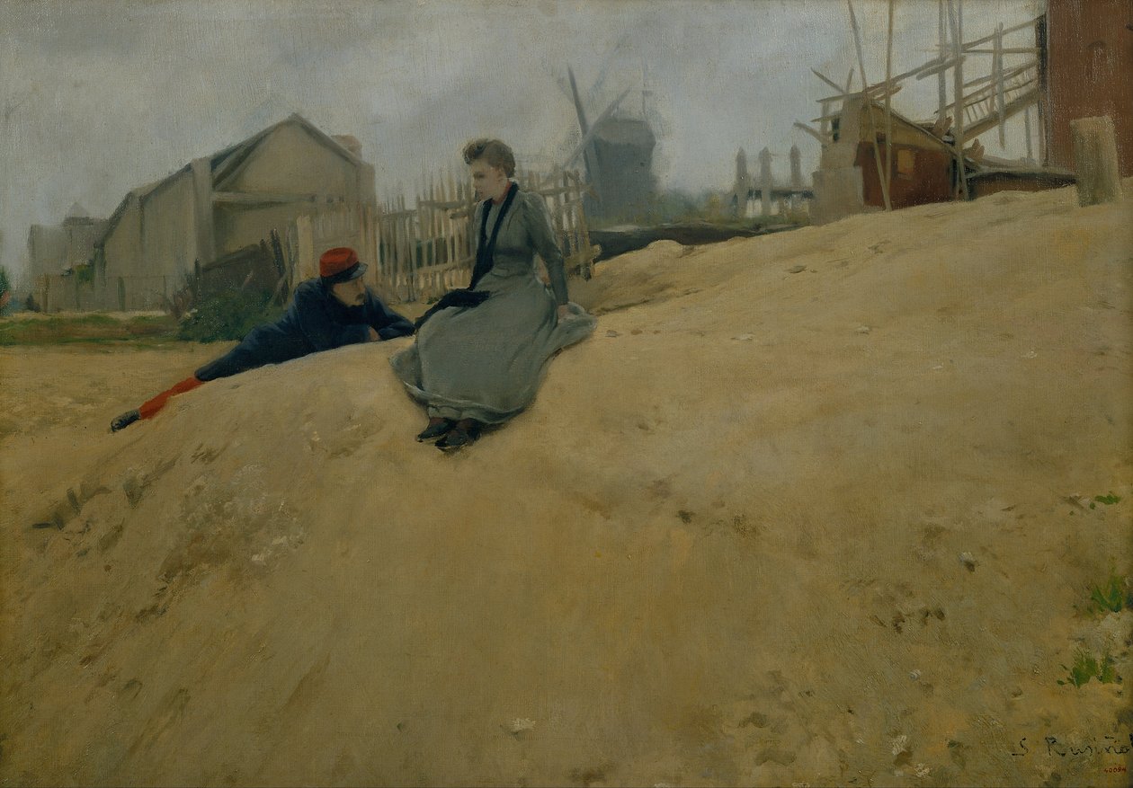 En campaña de Santiago Rusiñol