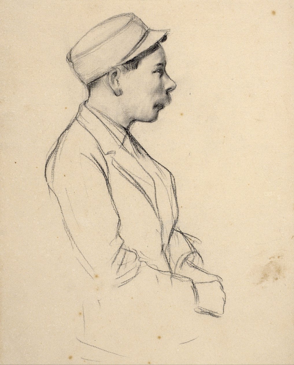 Retrato de un hombre de Santiago Rusiñol