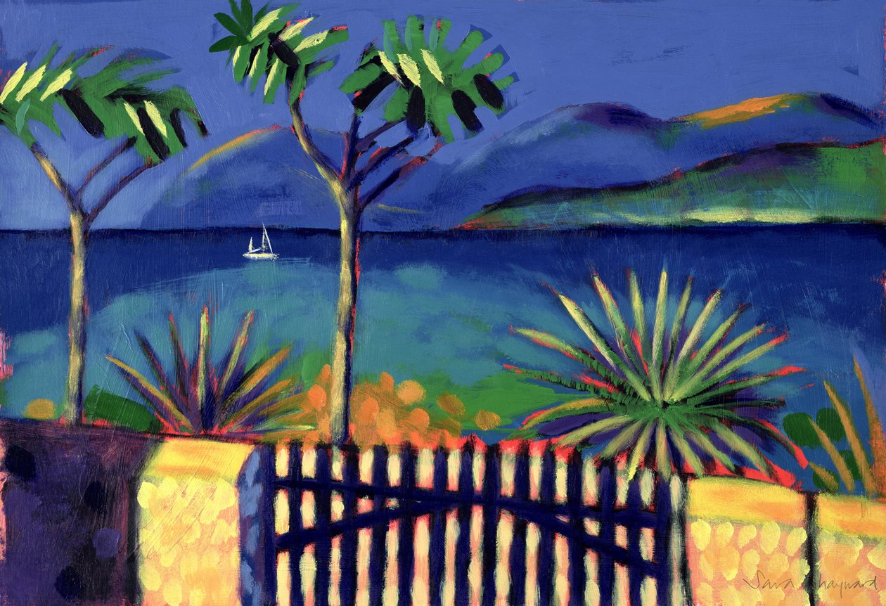 Jardín mediterráneo de Sara Hayward