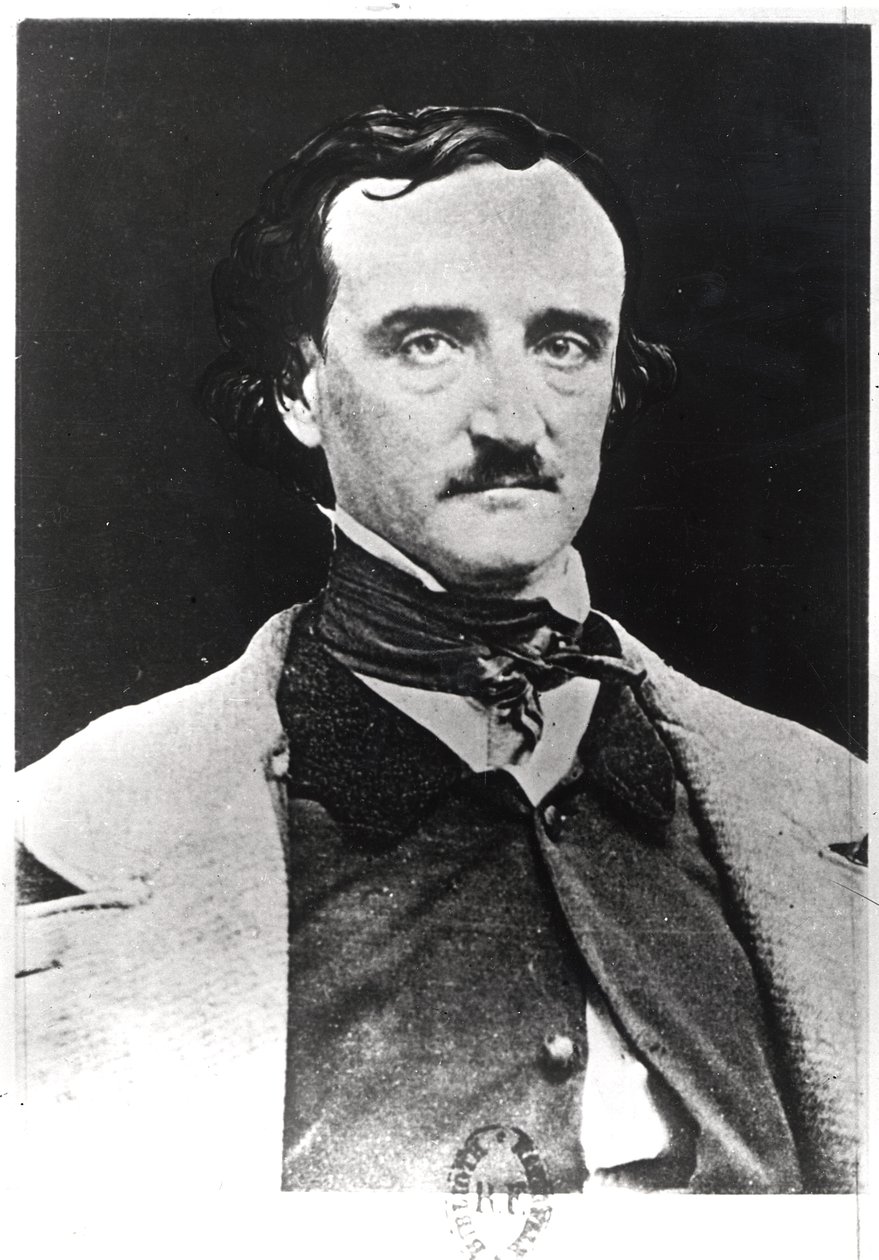 Retrato de Edgar Allan Poe (1809-49) de Sarah Ellen Whitman
