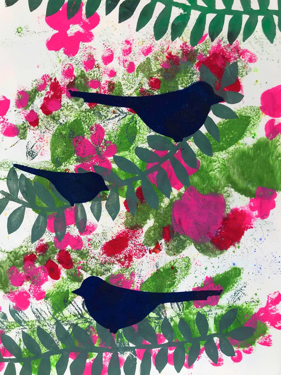 Tres mirlos de Sarah Thompson Engels
