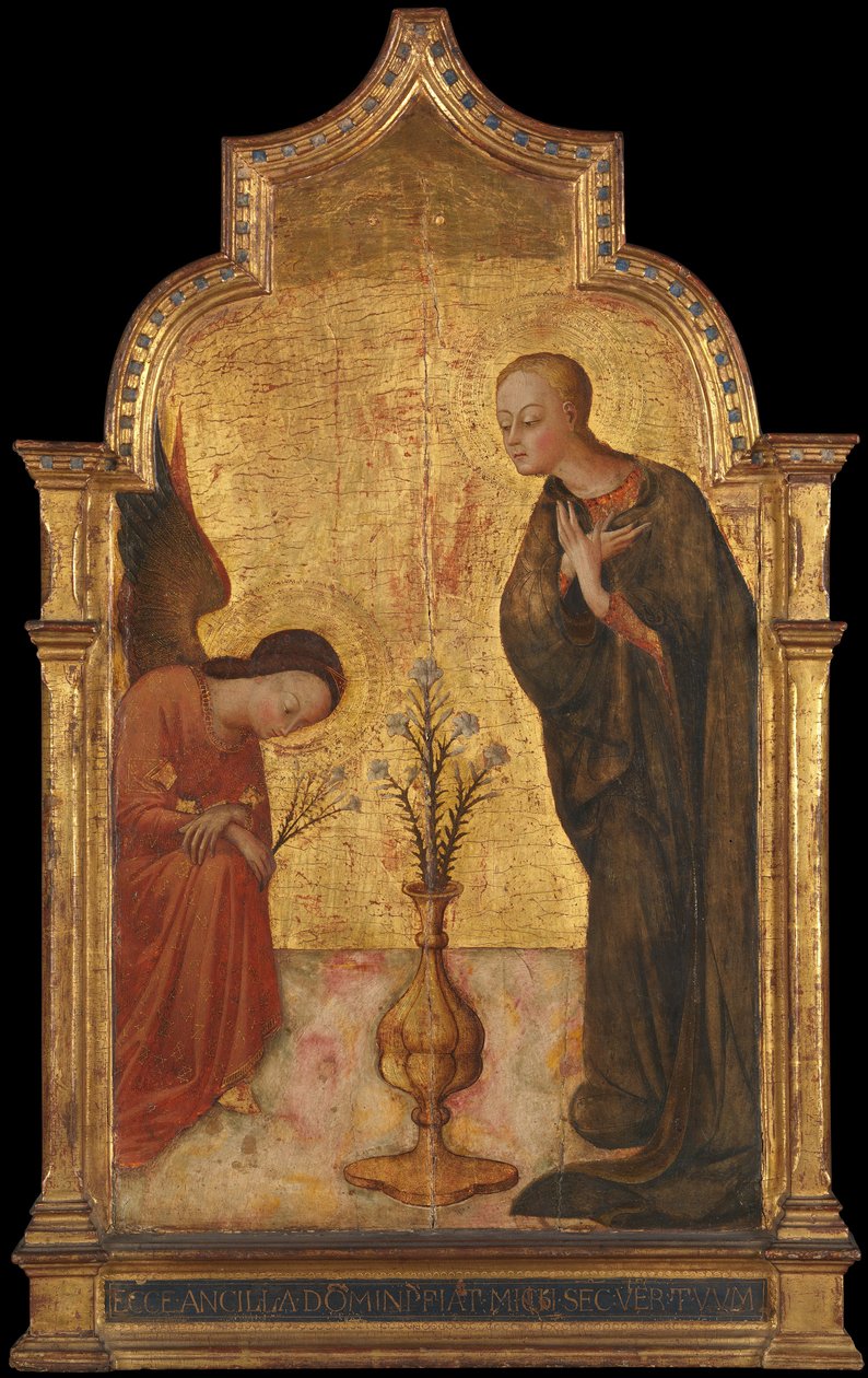 La Anunciación, ca. 1435 de Sassetta