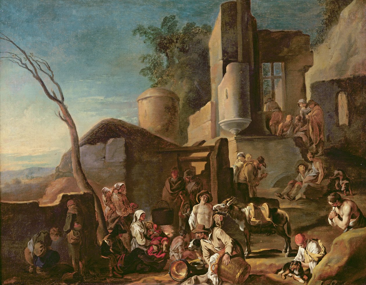 Campamento bohemio de Sébastien Bourdon