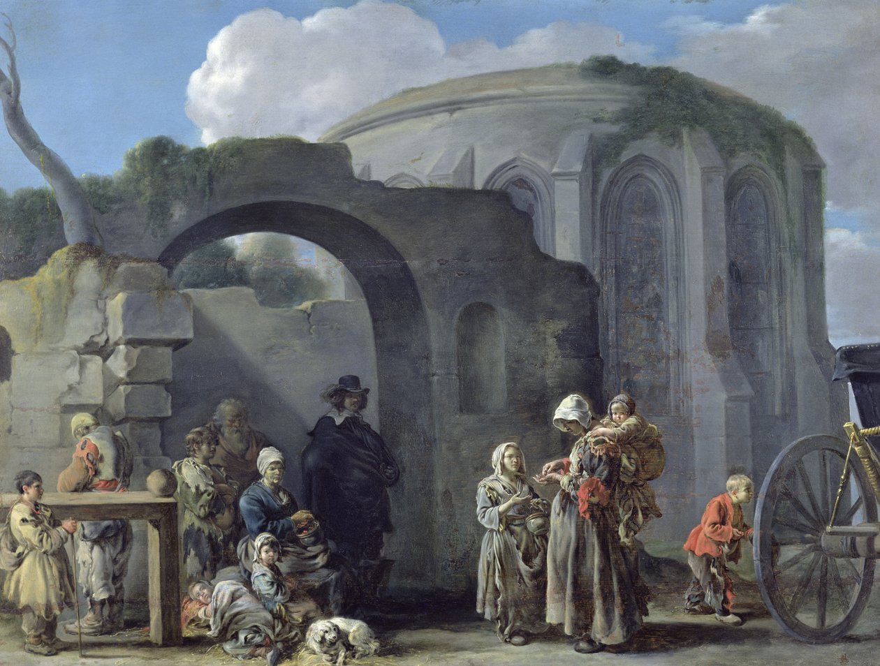 Los mendigos de Sébastien Bourdon