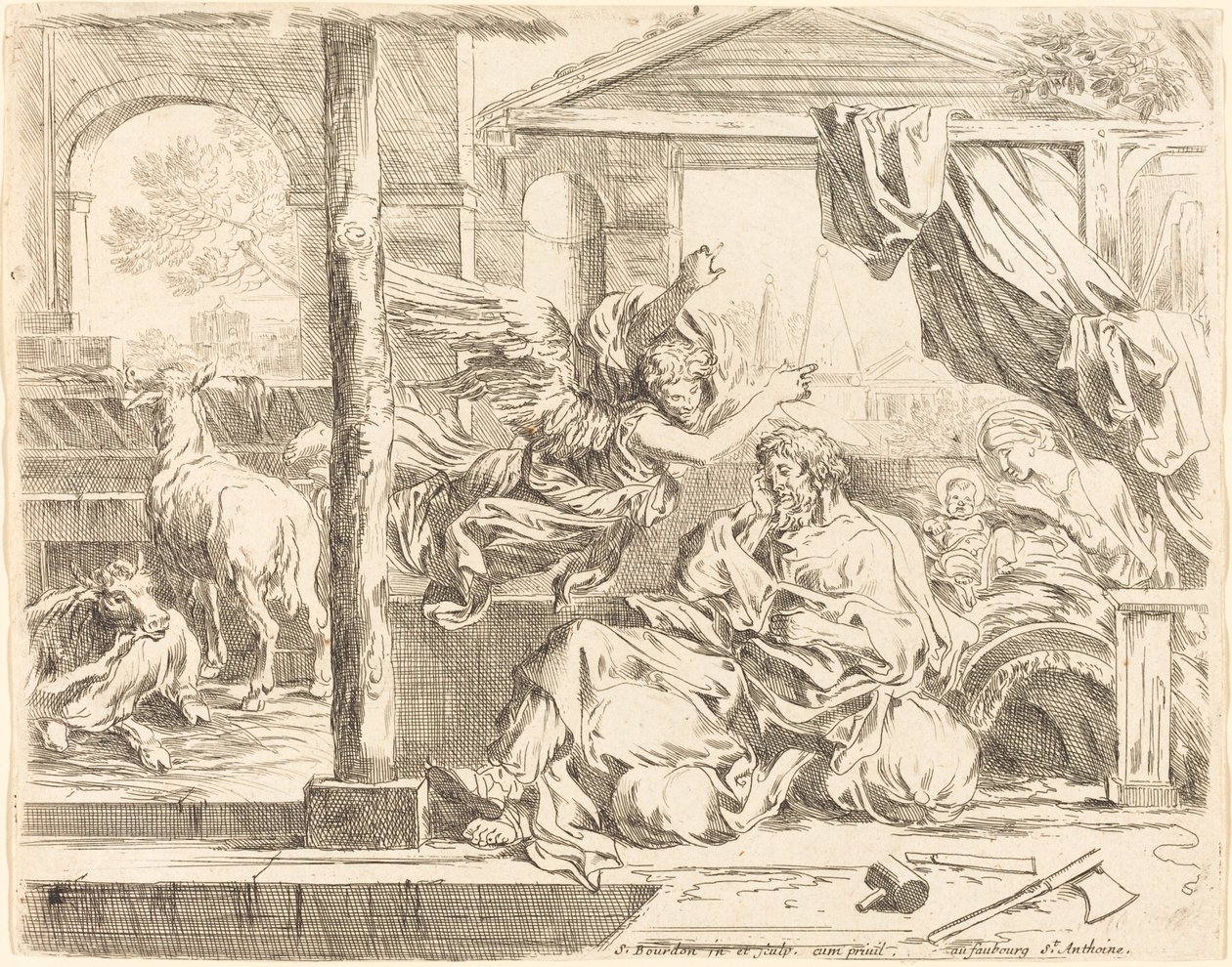 El sueño de San José de Sébastien Bourdon