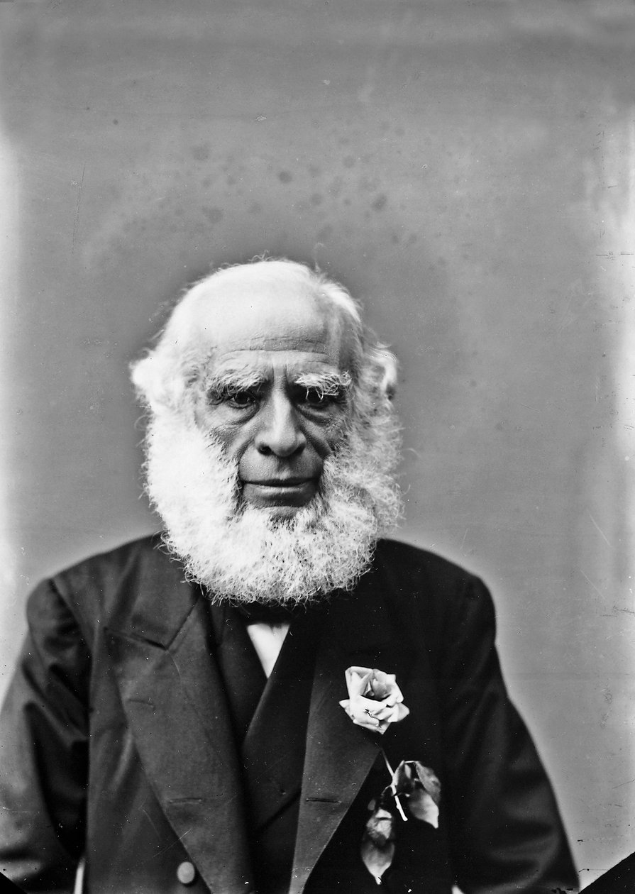 Retrato de un anciano de Henry Charles Fehr