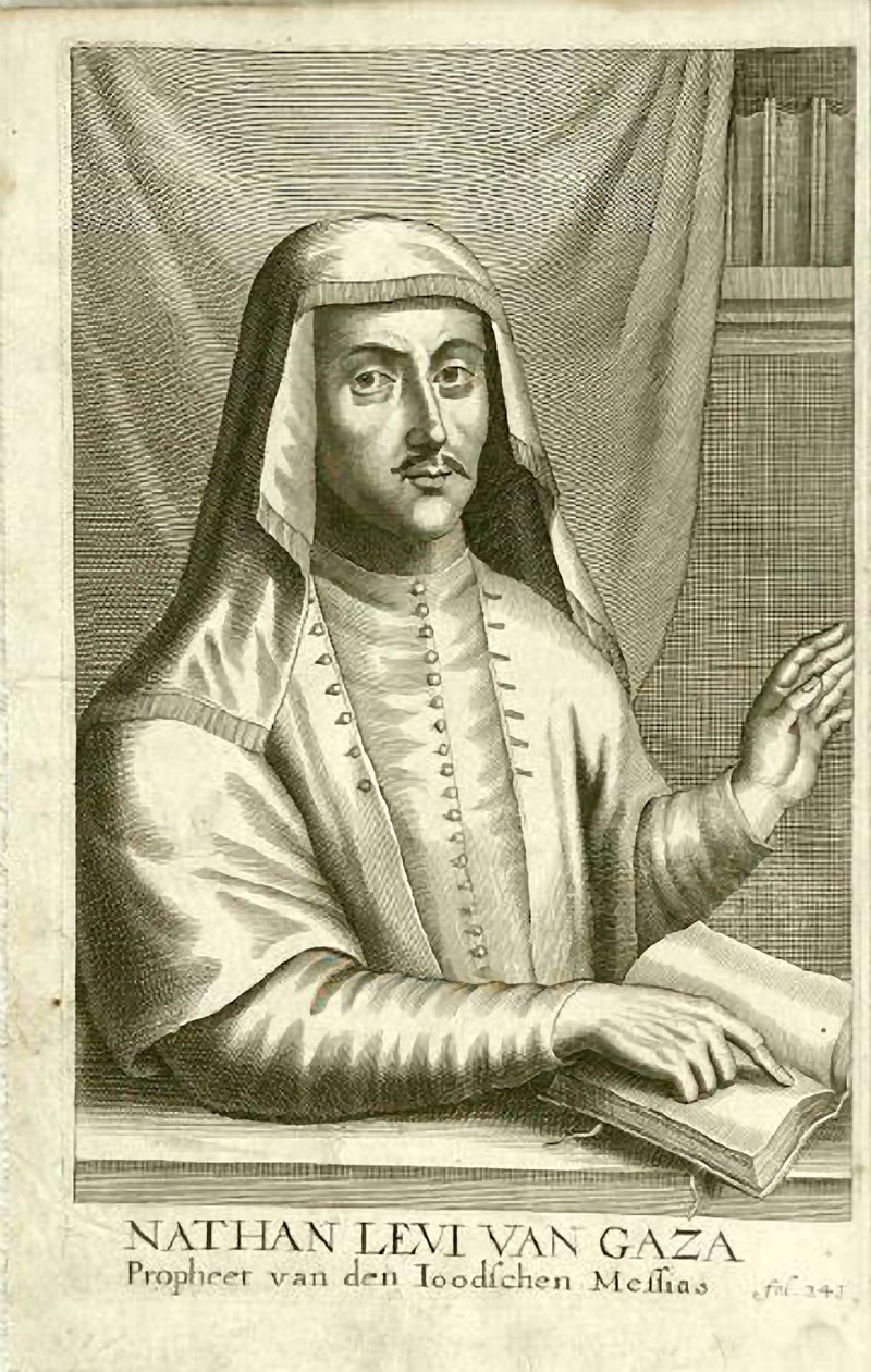 Natán de Gaza (grabado) de School Dutch