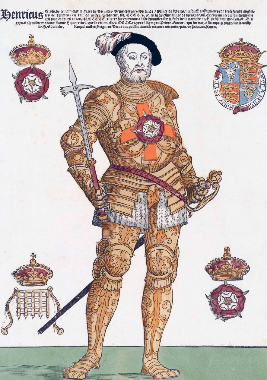 Rey Enrique VIII de Inglaterra (imprimir) de School English