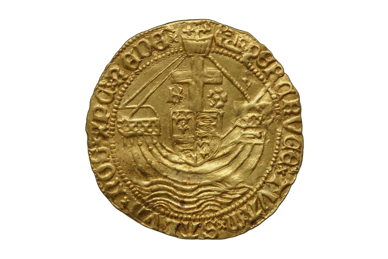Moneda Tudor del Tesoro de Asthall de School English