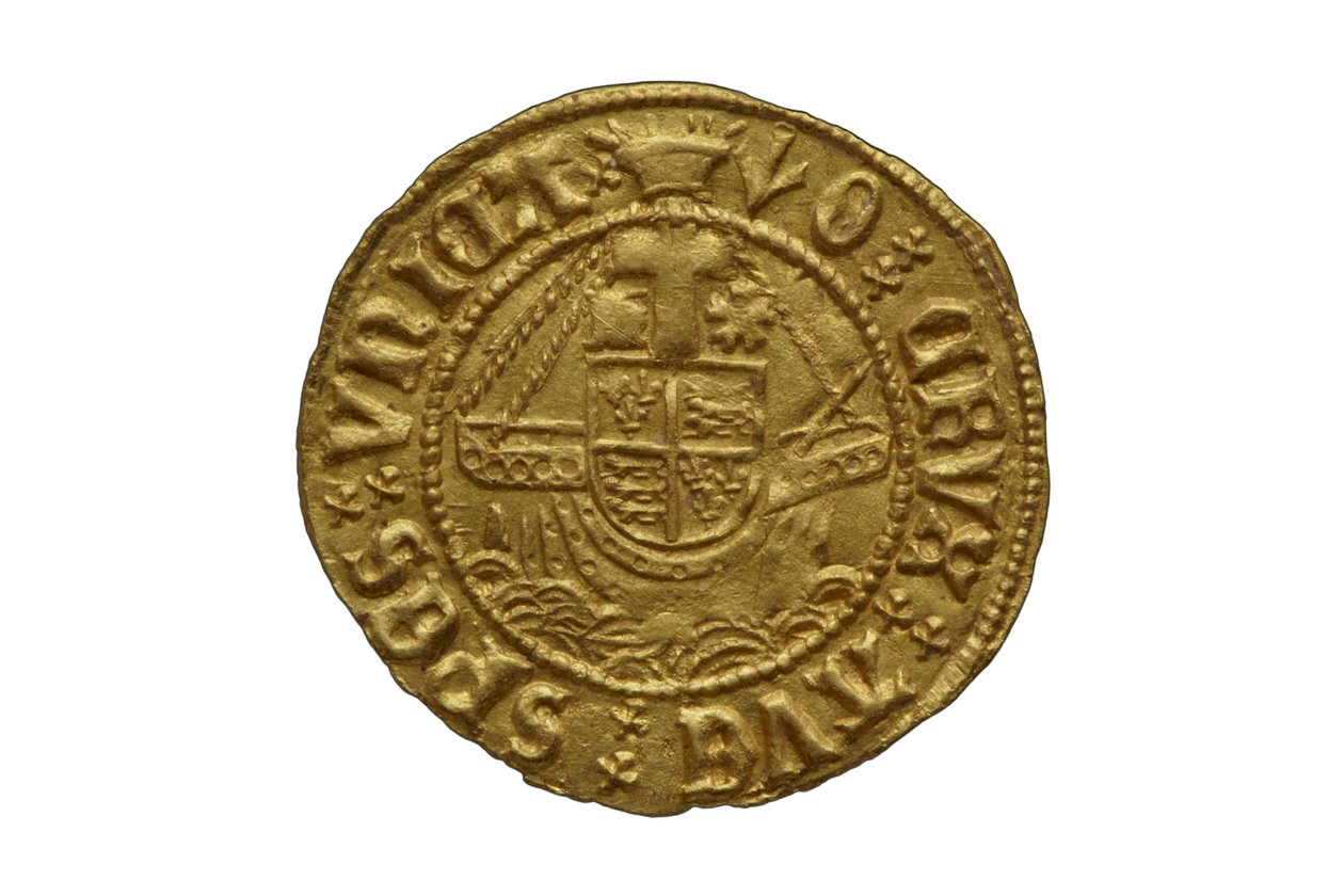 Moneda Tudor del Tesoro de Asthall de School English