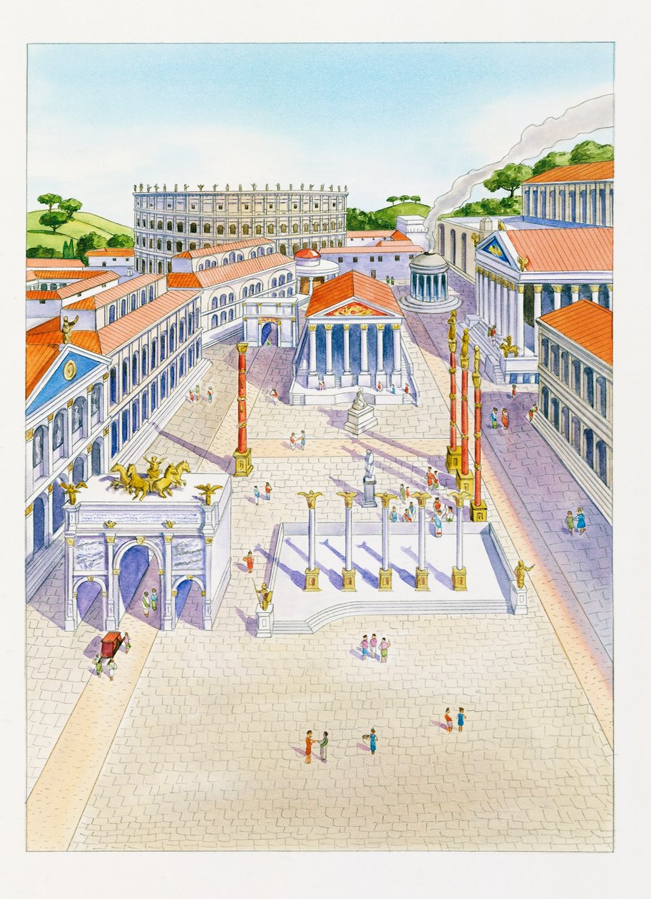 Foros Imperiales reconstruidos de School Italian