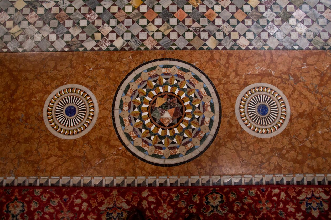 Basílica de San Marcos, iglesia, pavimento (mosaico) de School Italian