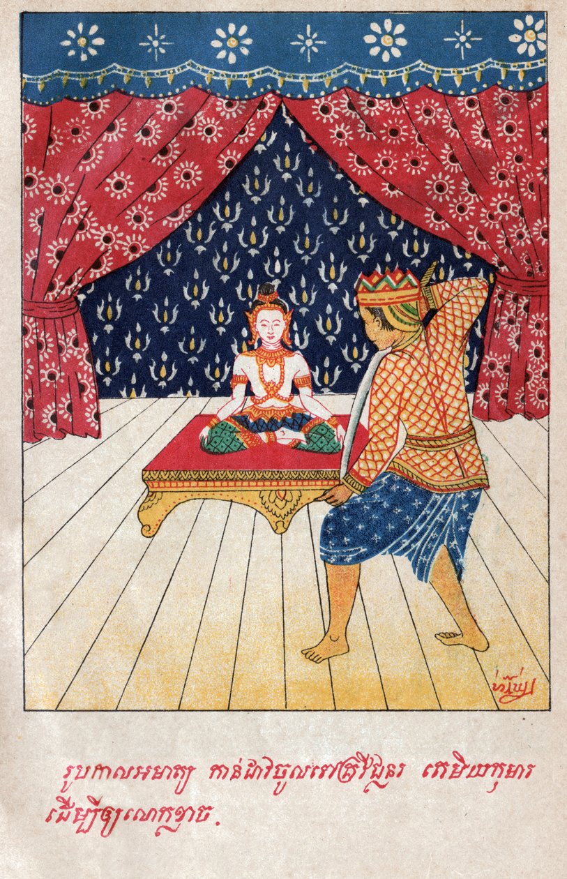 Temiya Jakata. circa 1910 (ilustración) de School Laotian