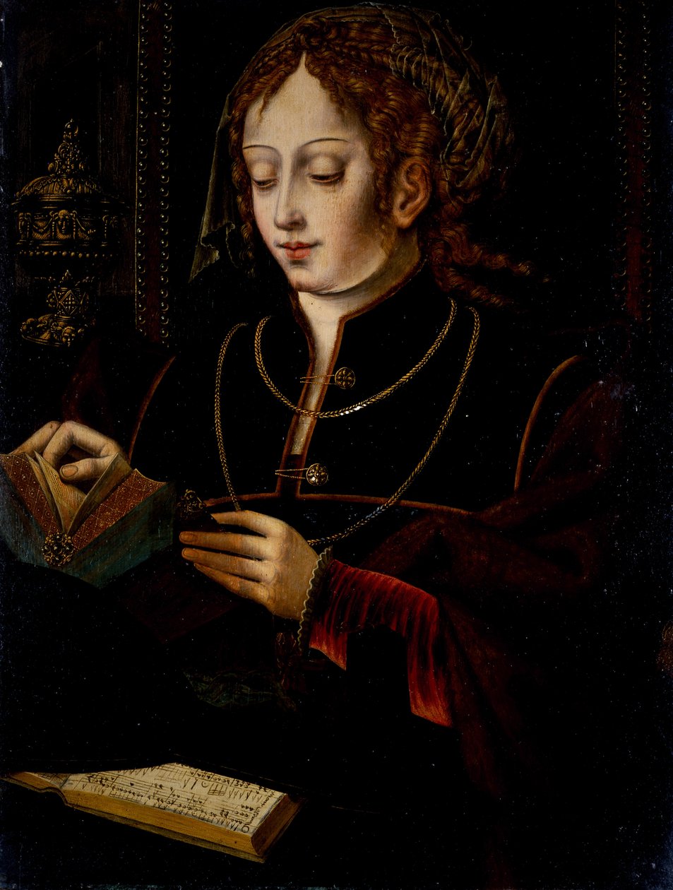 María Magdalena, c.1520 de School Netherlandish