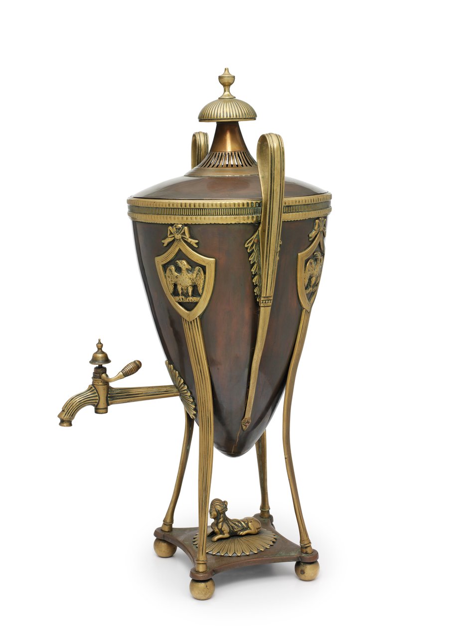 Samovar de Napoleón, c.1815 de School Russian