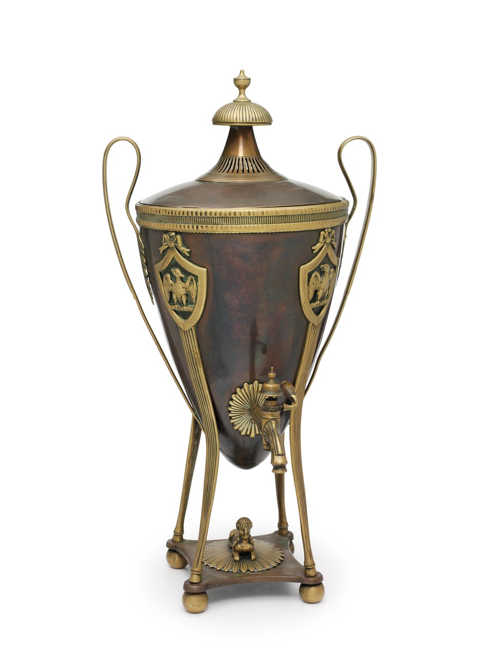 Samovar de Napoleón, c.1815 de School Russian