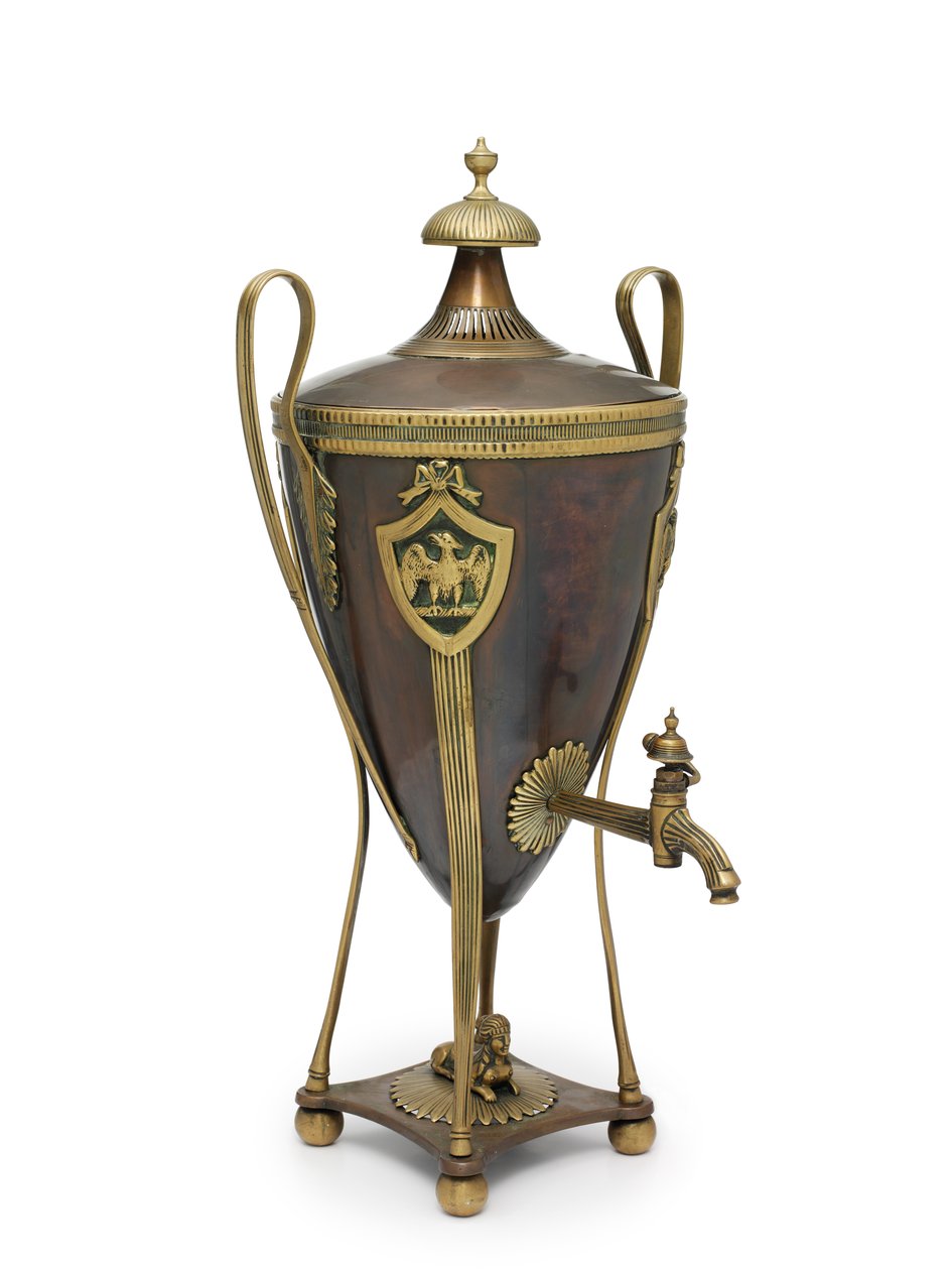 Samovar de Napoleón, c.1815 de School Russian