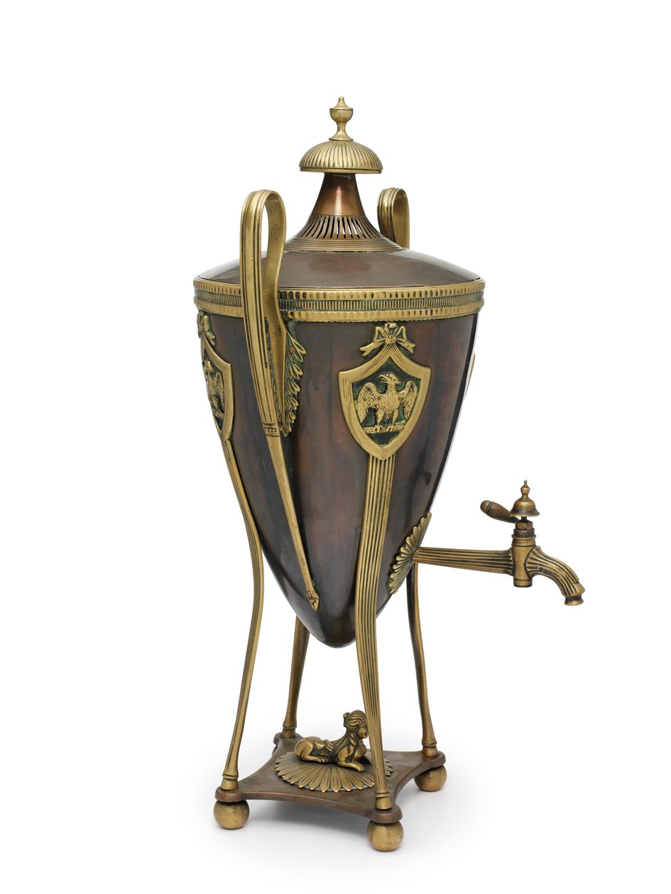 Samovar de Napoleón, c.1815 de School Russian