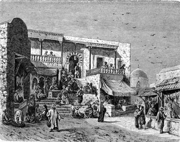 Café Moro en Sidi-Bou Said de School Spanish