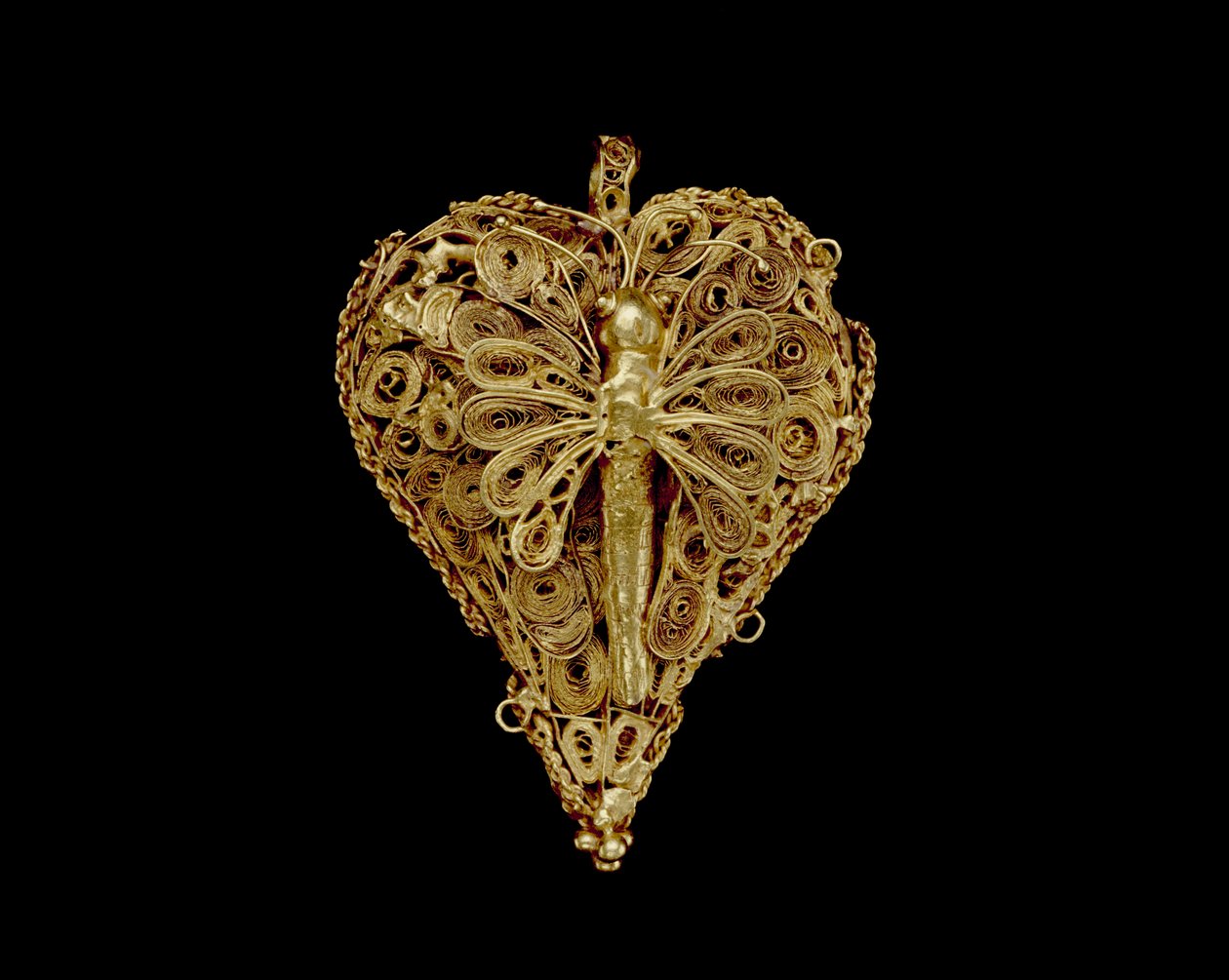 Colgante, c. 1900 (oro) de School Wolof