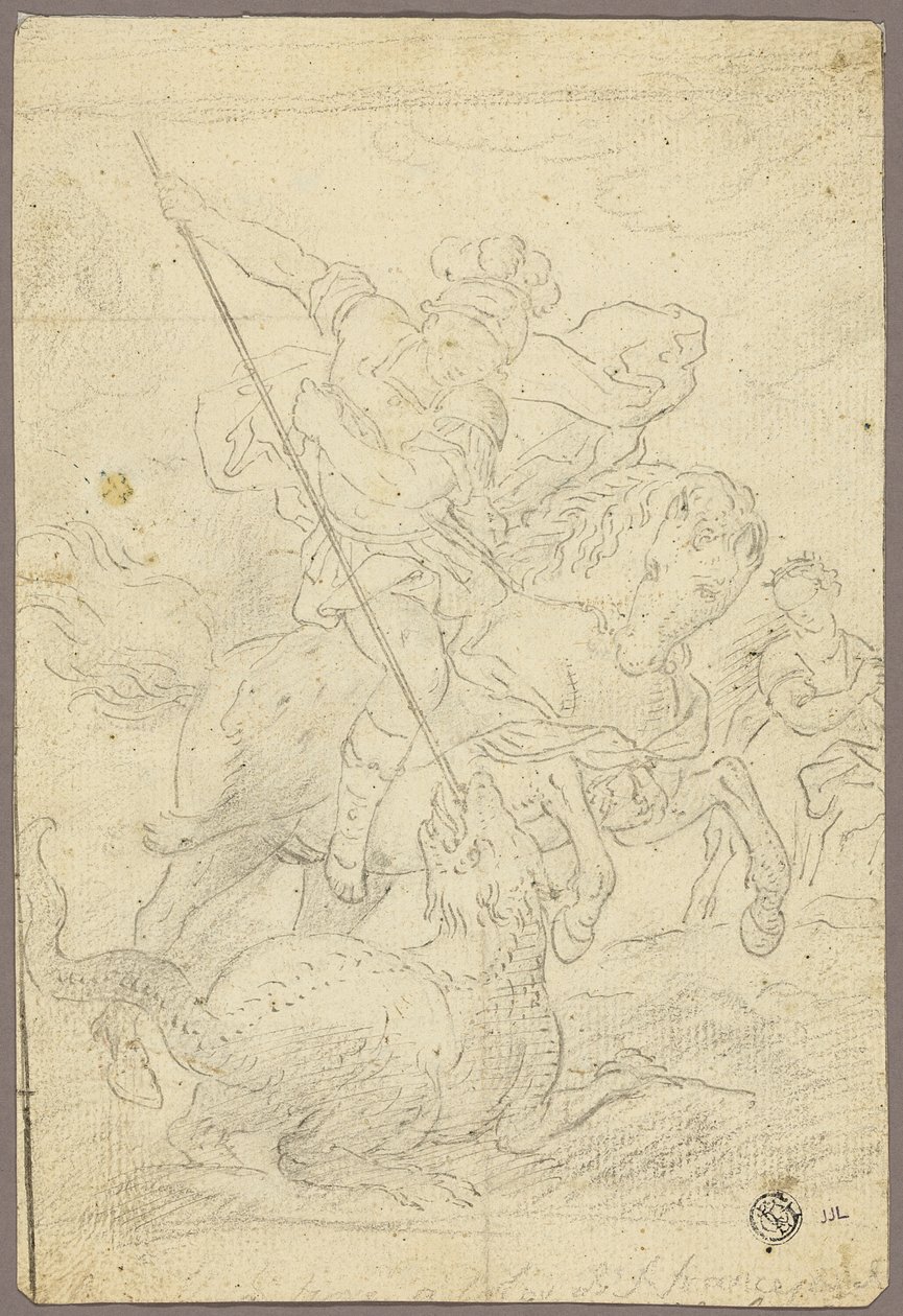 San Jorge y el dragón de School of Raphael