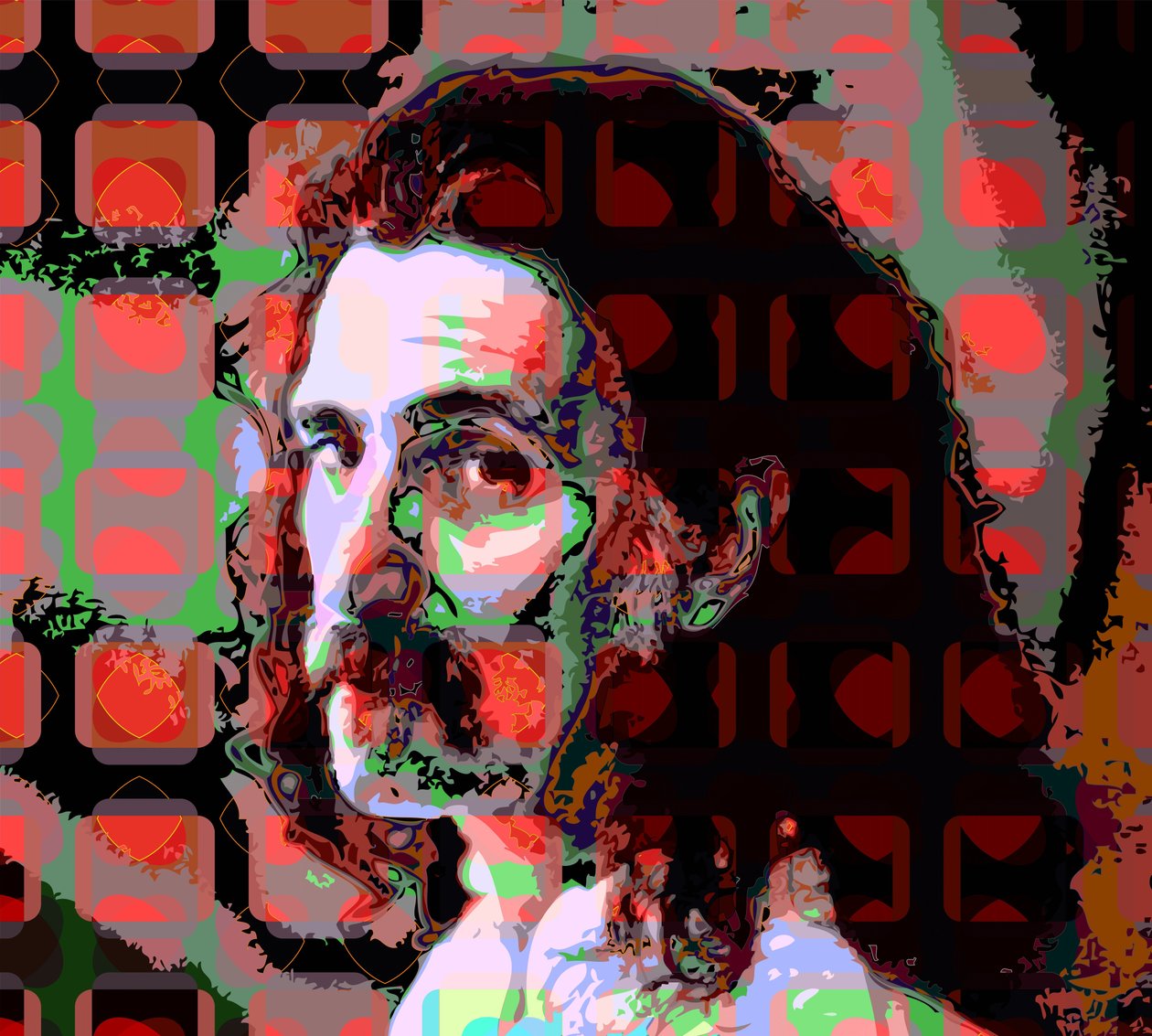 Frank Zappa (digital) de Scott J. Davis