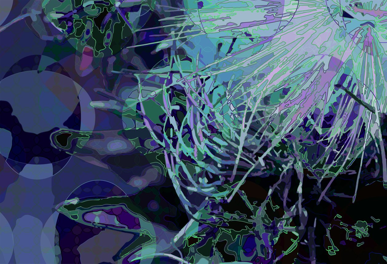Alcachofa_abst_horz4 de Scott J. Davis