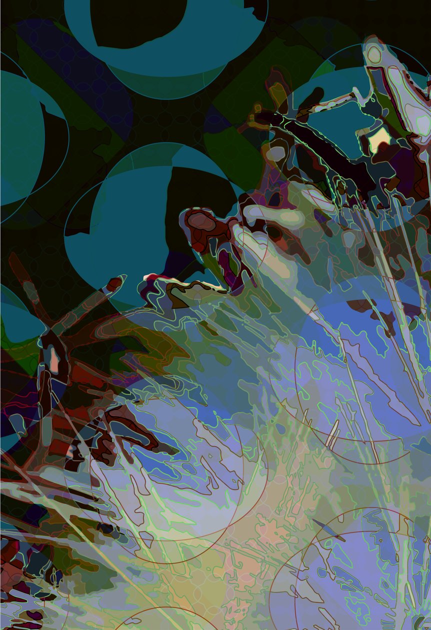 Alcachofa_abst_vert8 de Scott J. Davis