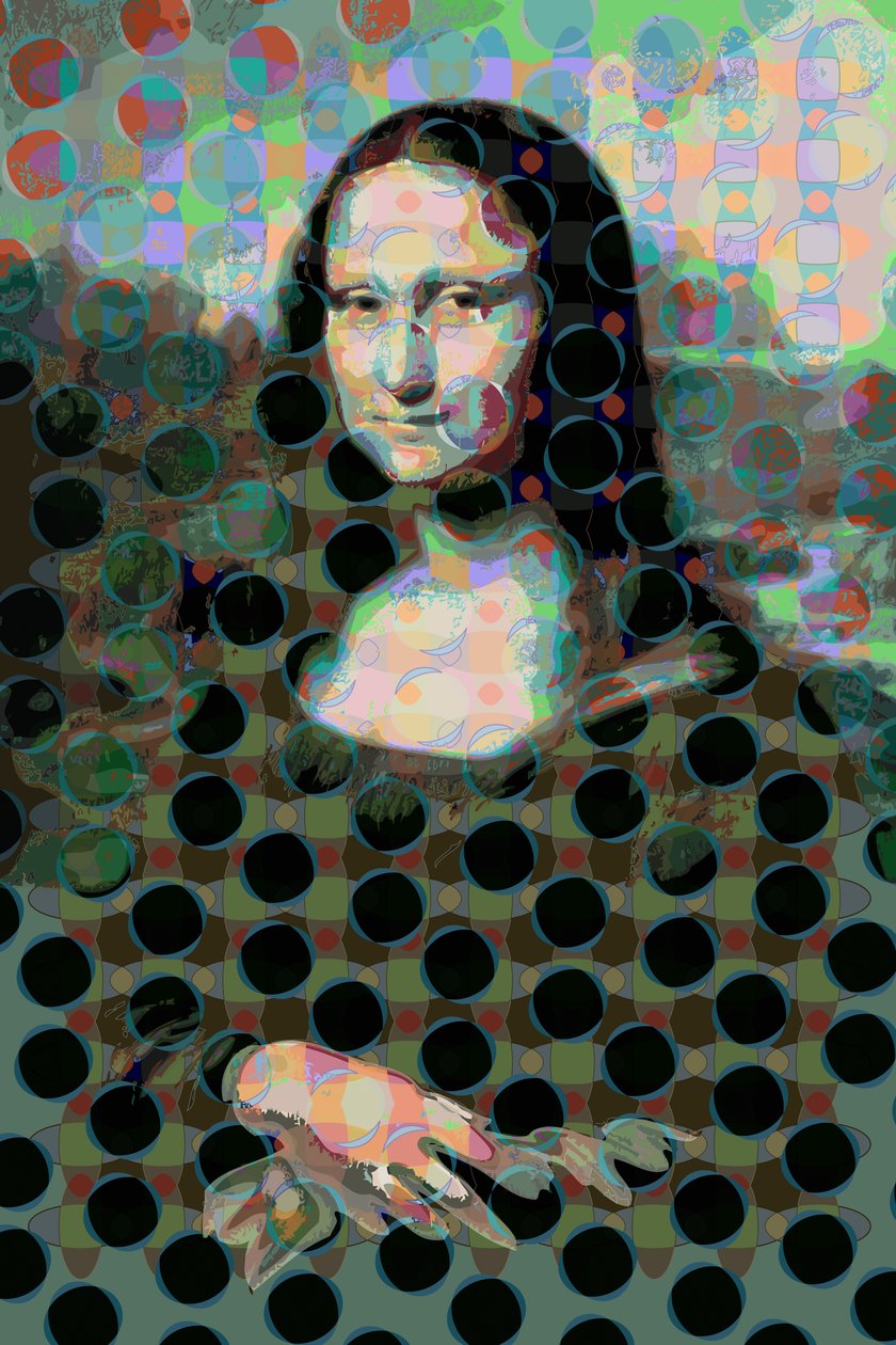 Mona Lisa (digital) de Scott J. Davis
