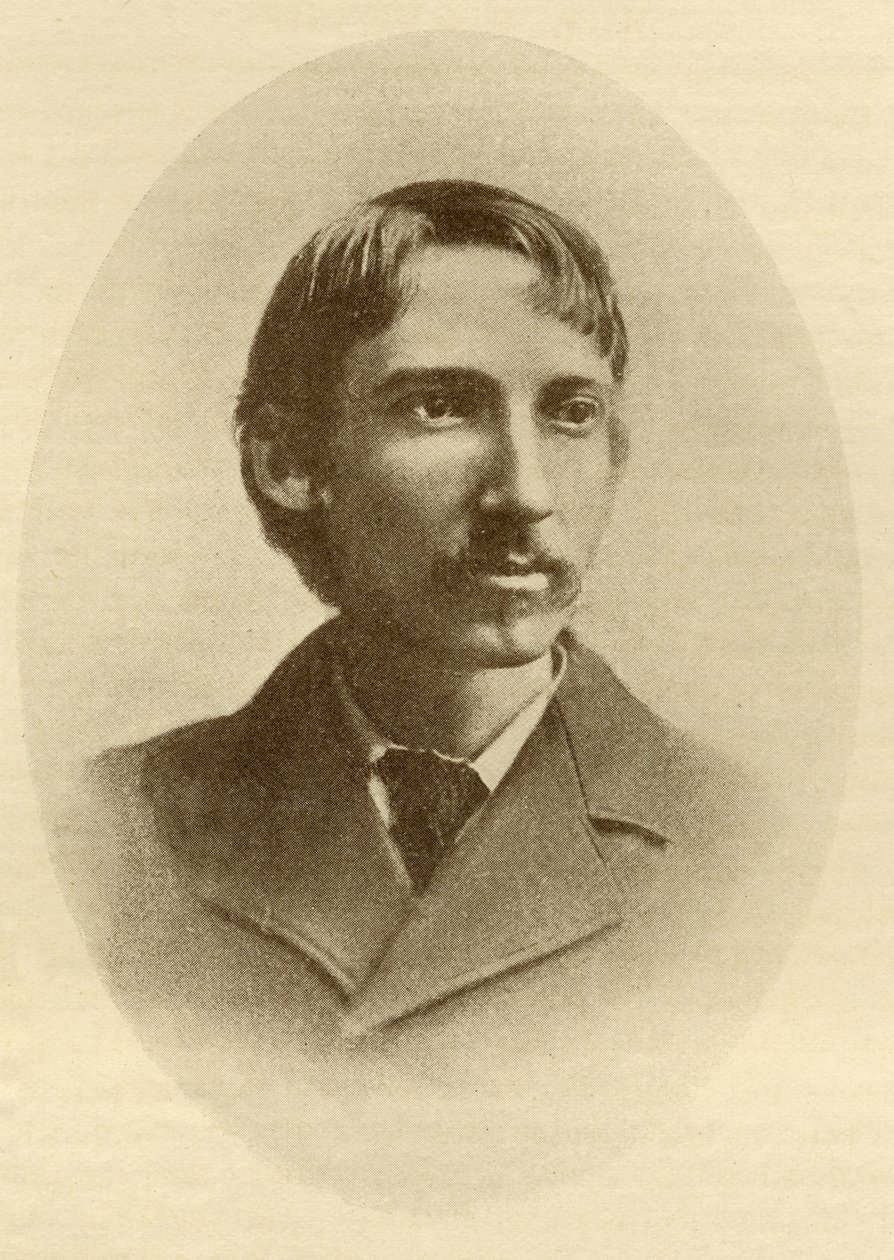 Robert Louis Balfour Stevenson (1850-94) de Scottish School