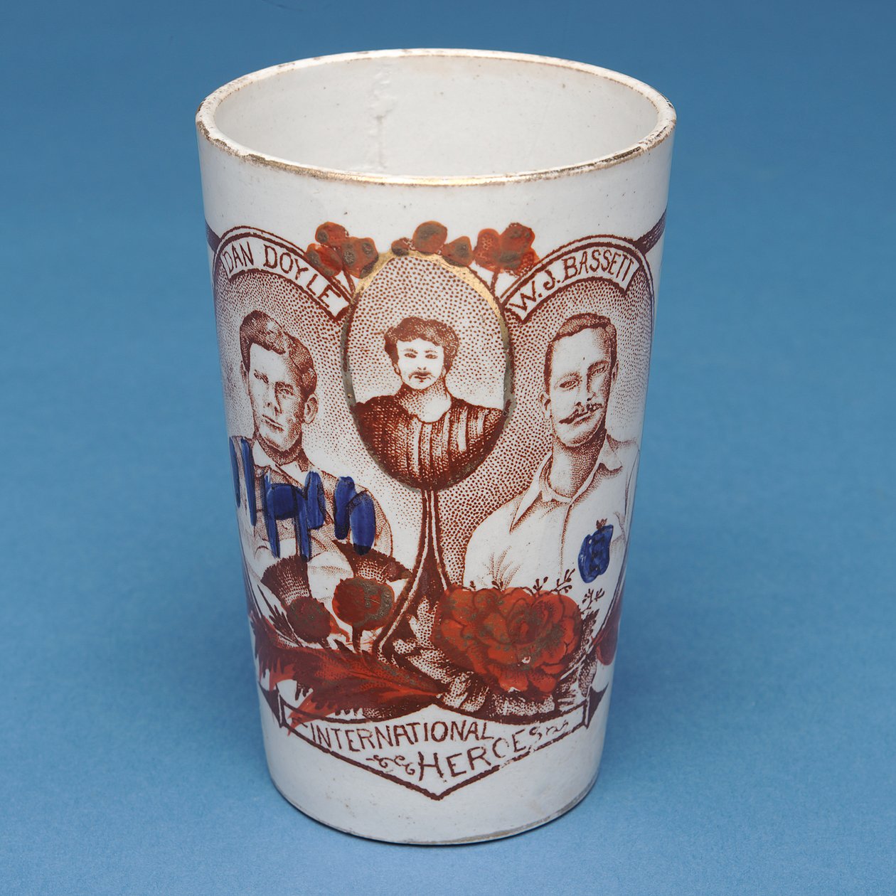 Taza de recuerdo de Inglaterra vs. Escocia de Scottish School