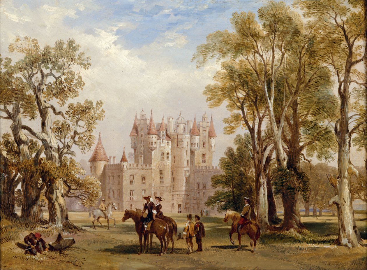 Castillo de Glamis, Angus de Scottish School