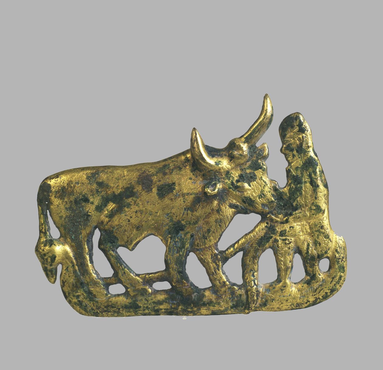 Hebilla de cinturón, siglo V-IV a.C. de Scythian