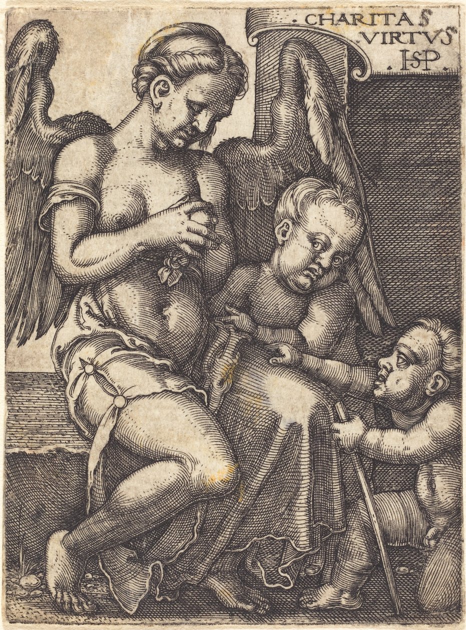 Caridad de Sebald Beham