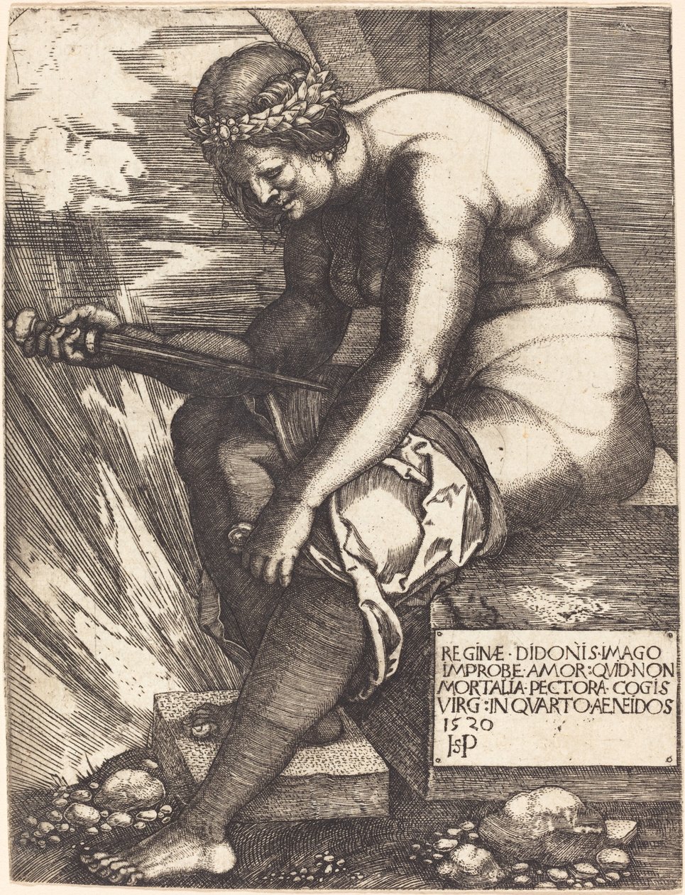 Dido de Sebald Beham