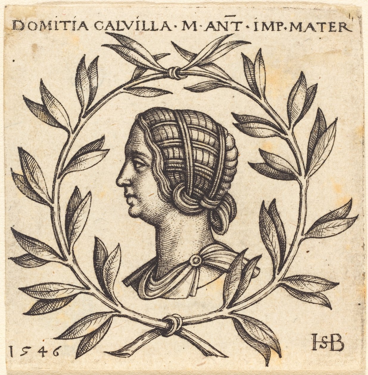 Domitia Calvilla de Sebald Beham