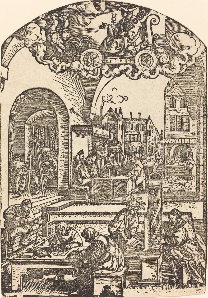 Mercurio de Sebald Beham