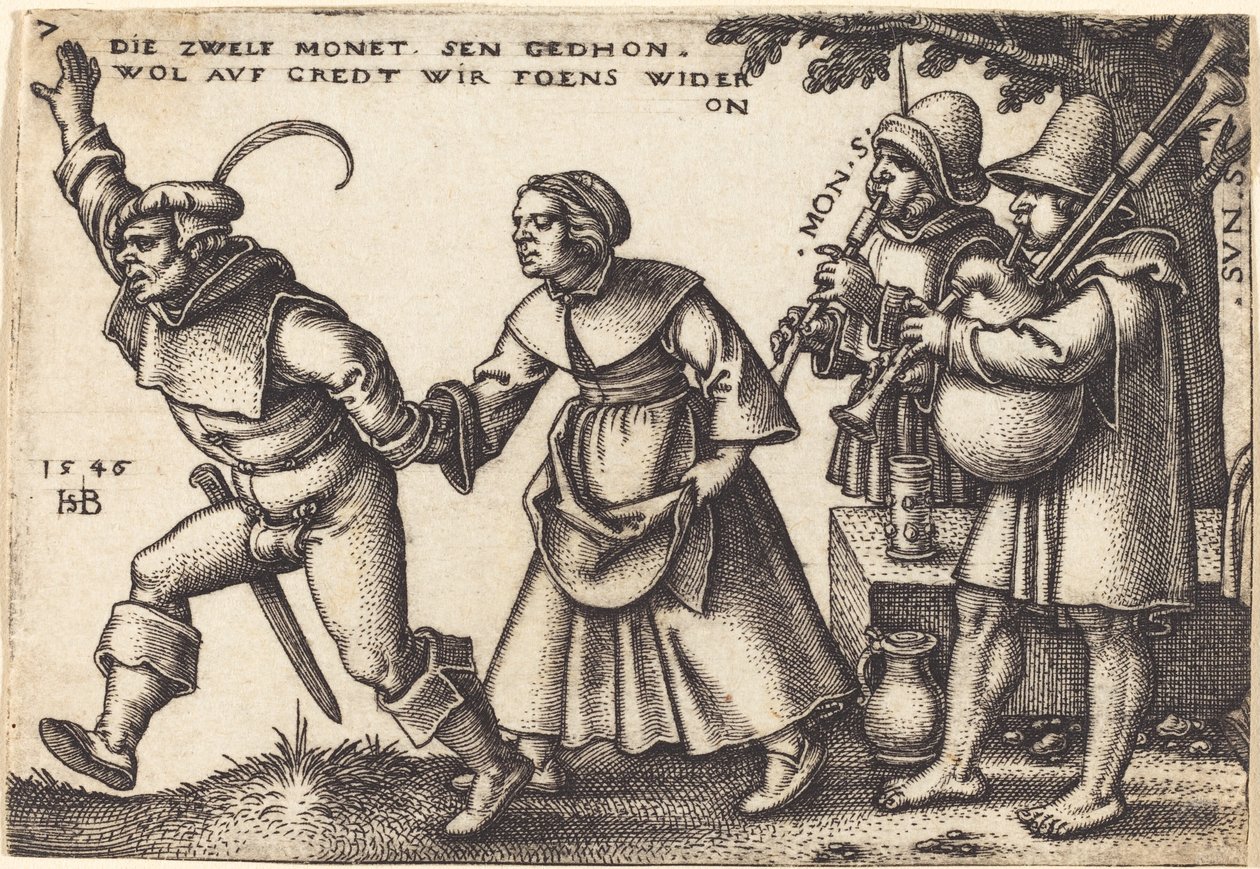 El Fin del Año de Sebald Beham