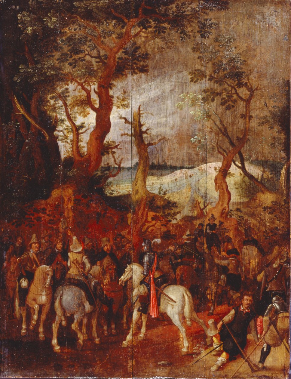 Una compañía de caballería de Sebastiaen Vrancx