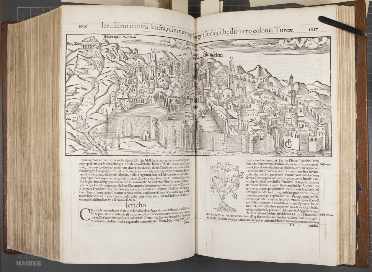 Cosmographia, Fol 1016-1017, 1544 de Sebastian Munster