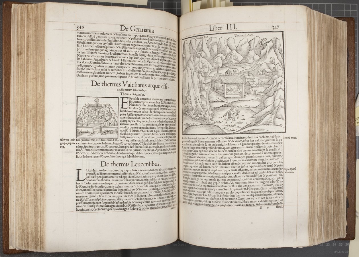 Cosmographia, Fol 346-347, 1544 de Sebastian Munster