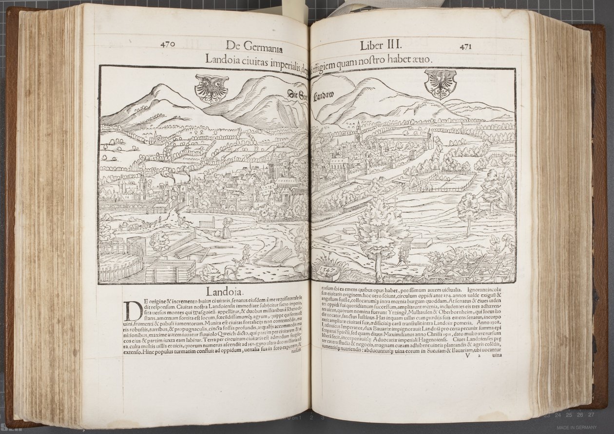 Cosmographia, Fol 470-471, 1544 de Sebastian Munster