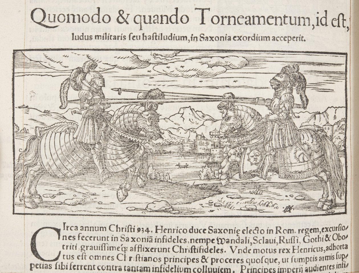 Cosmographia, Fol 744, 1544 de Sebastian Munster